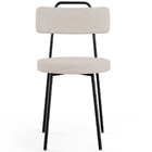 Cadeira Decorativa Estofada Para Sala De Jantar Barcelona L02