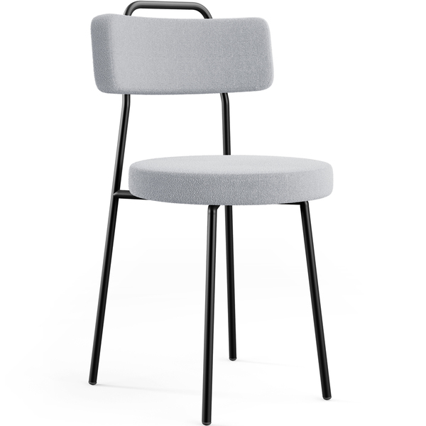 Cadeira Decorativa Estofada Para Sala De Jantar Barcelona L02