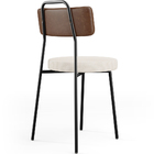 Cadeira Decorativa Estofada Para Sala De Jantar Barcelona L02