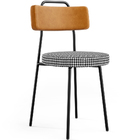 Cadeira Decorativa Estofada Para Sala De Jantar Barcelona L02