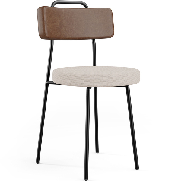 Cadeira Decorativa Estofada Para Sala De Jantar Barcelona L02