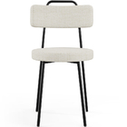 Cadeira Decorativa Estofada Para Sala De Jantar Barcelona L02