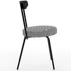 Cadeira Decorativa Estofada Para Sala De Jantar Haia F01 Pied