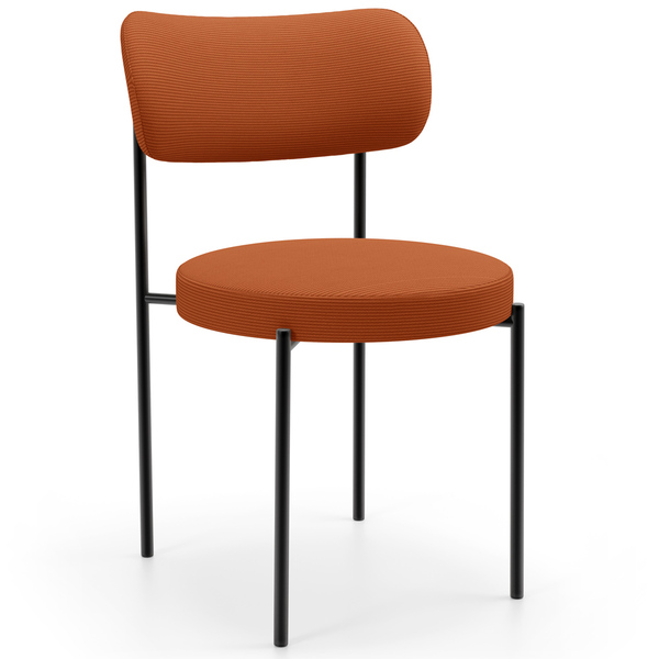 Cadeira Decorativa Estofada Para Sala De Jantar Louise L02 Te