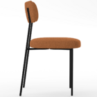 Cadeira Decorativa Estofada Para Sala De Jantar Melina L02 Bo