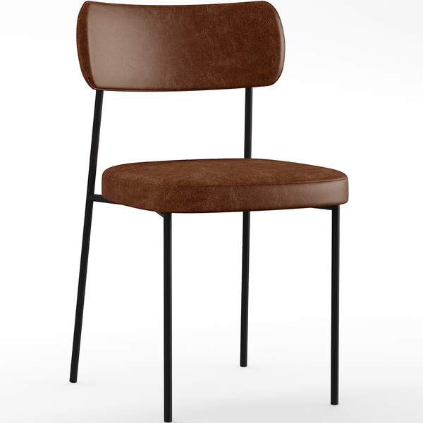 Cadeira Decorativa Estofada Para Sala De Jantar Melina L02 Co