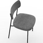 Cadeira Decorativa Estofada Para Sala De Jantar Melina L02 Li