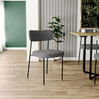 Cadeira Decorativa Estofada Para Sala De Jantar Melina L02 Li