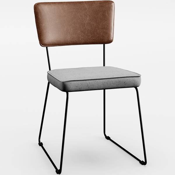 Cadeira Decorativa Estofada Sala De Jantar Allana L02 Couríss