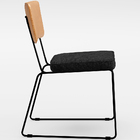 Cadeira Decorativa Estofada Sala De Jantar Allana L02 Couríss