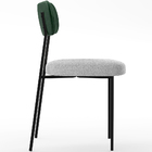 Cadeira Decorativa Estofada Sala De Jantar Melina L02 Facto V