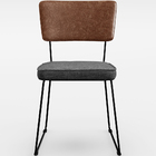 Cadeira Decorativa Estofada Sala Jantar Allana L02 Couríssimo