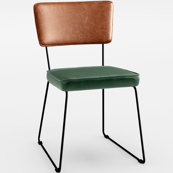 Cadeira Decorativa Estofada Sala Jantar Allana L02 Couríssimo