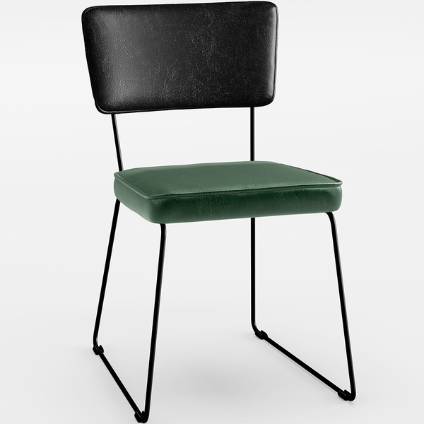 Cadeira Decorativa Estofada Sala Jantar Allana L02 Couríssimo