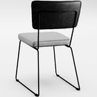 Cadeira Decorativa Estofada Sala Jantar Allana L02 Couríssimo