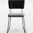 Cadeira Decorativa Estofada Sala Jantar Allana L02 Couríssimo