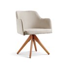 Cadeira Decorativa Giratória Eros Nude