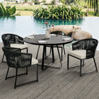 Cadeira Decorativa Para Área Gourmet Cozinha Varanda Corda Ná