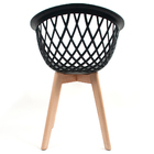 Cadeira Decorativa Para Sala De Jantar Madri Com Base De Made