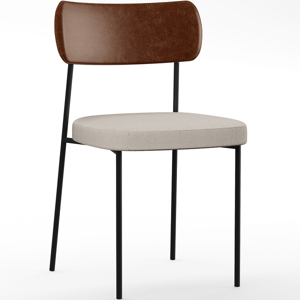 Cadeira Decorativa Para Sala De Jantar Melina L02 Couríssimo