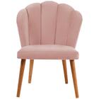 Cadeira Decorativa Pes Tauari F92 Veludo Dmobiliario