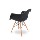 Cadeira Decorativa Preto  Mk-961 - Makkon