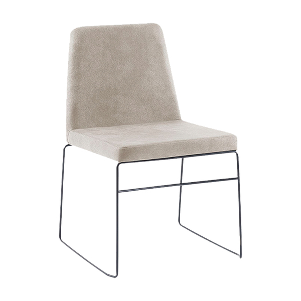 Cadeira Decorativa Sala De Jantar Anne Camurça Bege G17 - Gra