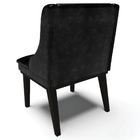 Cadeira Decorativa Sala De Jantar Base Fixa De Madeira Firenz