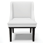 Cadeira Decorativa Sala De Jantar Base Fixa De Madeira Firenz