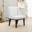 Cadeira Decorativa Sala De Jantar Base Fixa De Madeira Firenz