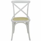 Cadeira Decorativa Sala De Jantar Cozinha Danna Rattan Natura