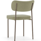 Cadeira Decorativa Sala De Jantar Melina Base Arena L02 Boucl