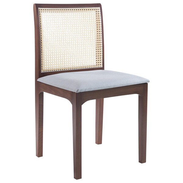 Cadeira Decorativa Sala De Jantar Steve Amêndoa G55 - Gran Be