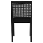 Cadeira Decorativa Sala De Jantar Steve Ébano G55 - Gran Belo