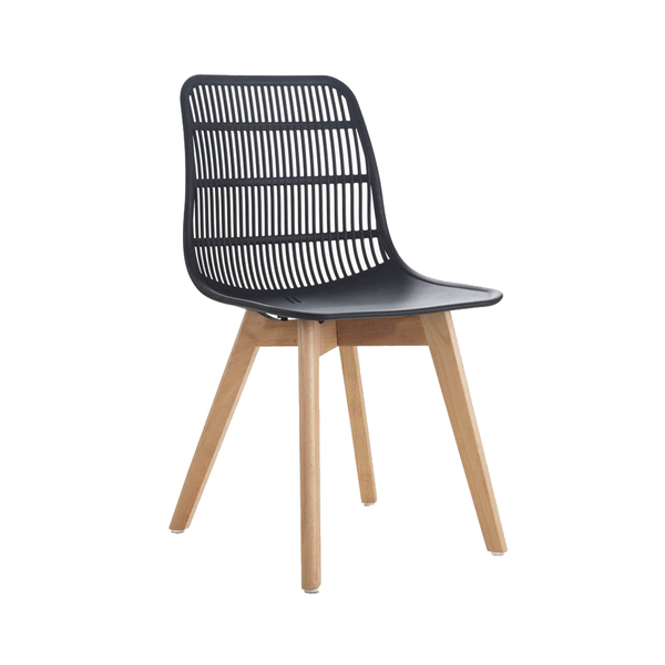 Cadeira Decorativa Sala E Cozinha Aquilae (pp) Preto G56 - Gr