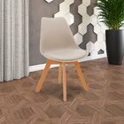 Cadeira Decorativa Sala E Escritório Selfcare (pp) Nude G56 -