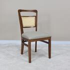 Cadeira Decorativa Tela Natural Pes Madeira Pinhao Nacc