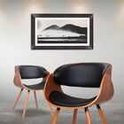 Cadeira Deise Preto Base Em Madeira - D'rossi