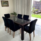 Cadeira Delux Para Sala De Jantar Em Sued Bege