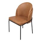 Cadeira Denali Espuma Revestida Em Pu Base Em Aço Pintado  Ca