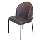 Cadeira Denali Revestimento Em Poliuretano (pu) Marrom Base A