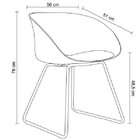 Cadeira Denise Rivatti Móveis Preto