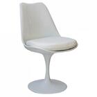 Cadeira Design Saarinen Pelegrin Pel-1855h Giratória Preta Em