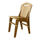 Cadeira Desmontável Fit Carvalho Natural