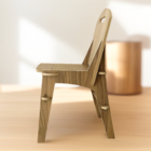 Cadeira Desmontável Fit Imbuia