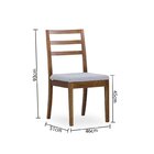 Cadeira Desmontavel Magnólia  Cinza