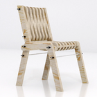 Cadeira Desmontável Minimal Em Pinus Maciço