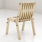 Cadeira Desmontável Minimal Em Pinus Maciço