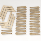 Cadeira Desmontável Minimal Em Pinus Maciço