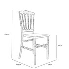 Cadeira Dior Policarbonato Âmbar